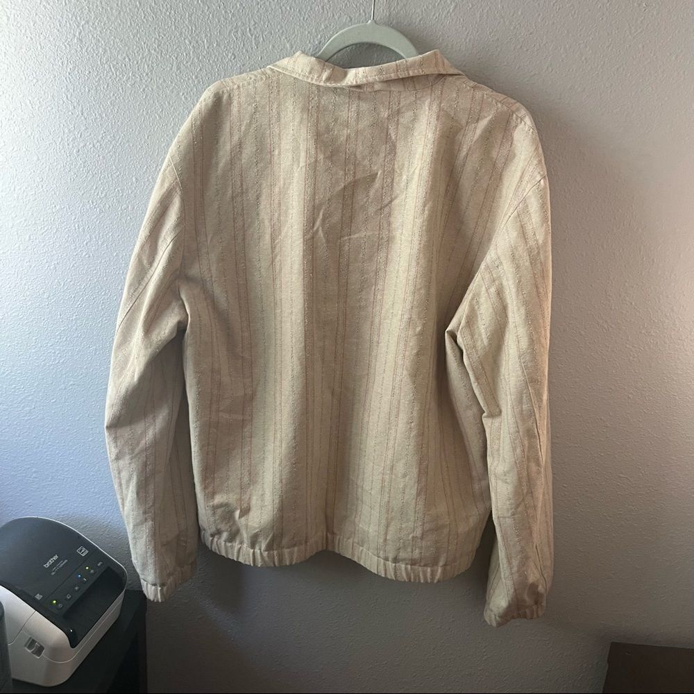 Zara Tweed Bomber Jacket - Picture 3 of 5